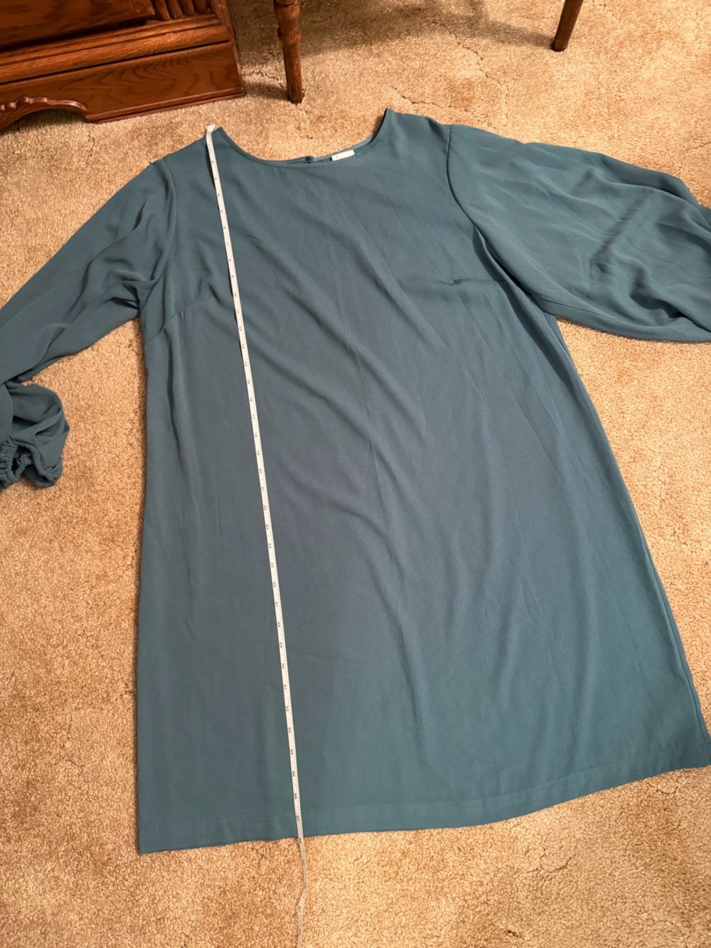 a new day Teal Midi Dress - Picture 8 of 9